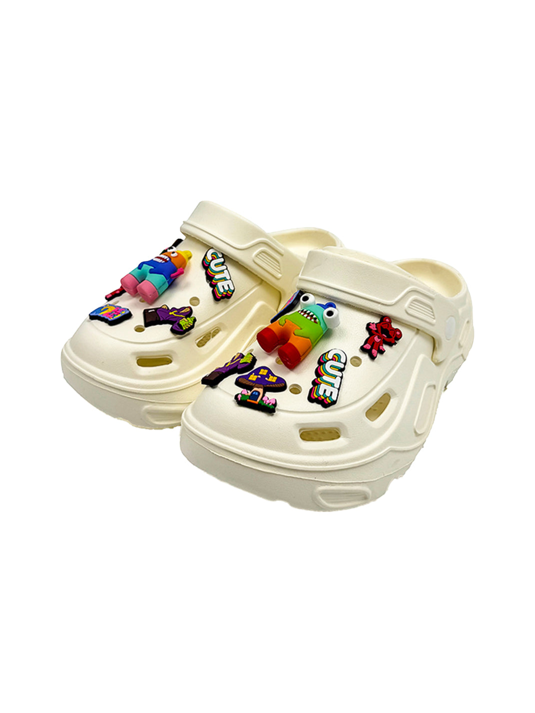 UNFAIR | Rainbow Monster EVA Platform Couple Slides - PSYLOS 1, UNFAIR | Rainbow Monster EVA Platform Couple Slides, Sandals, UNFAIR, PSYLOS 1