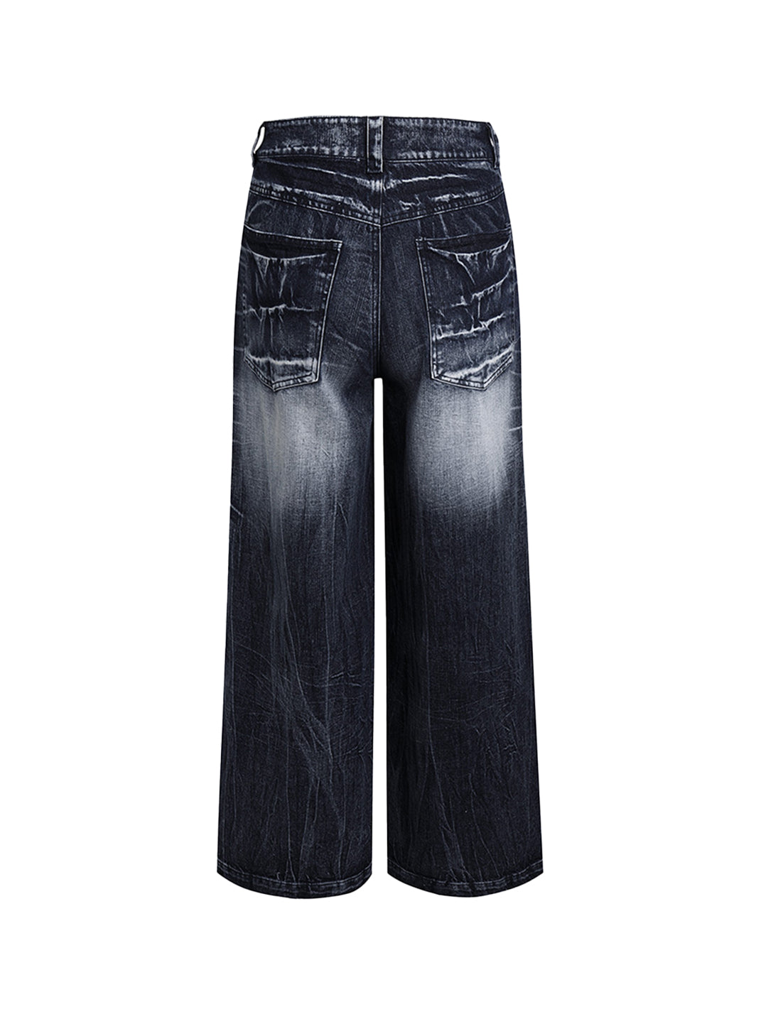 DND4DES | Washed Lightning Baggy Wide Jeans - PSYLOS 1, DND4DES | Washed Lightning Baggy Wide Jeans, Jeans, DND4DES•JAPAN, PSYLOS 1