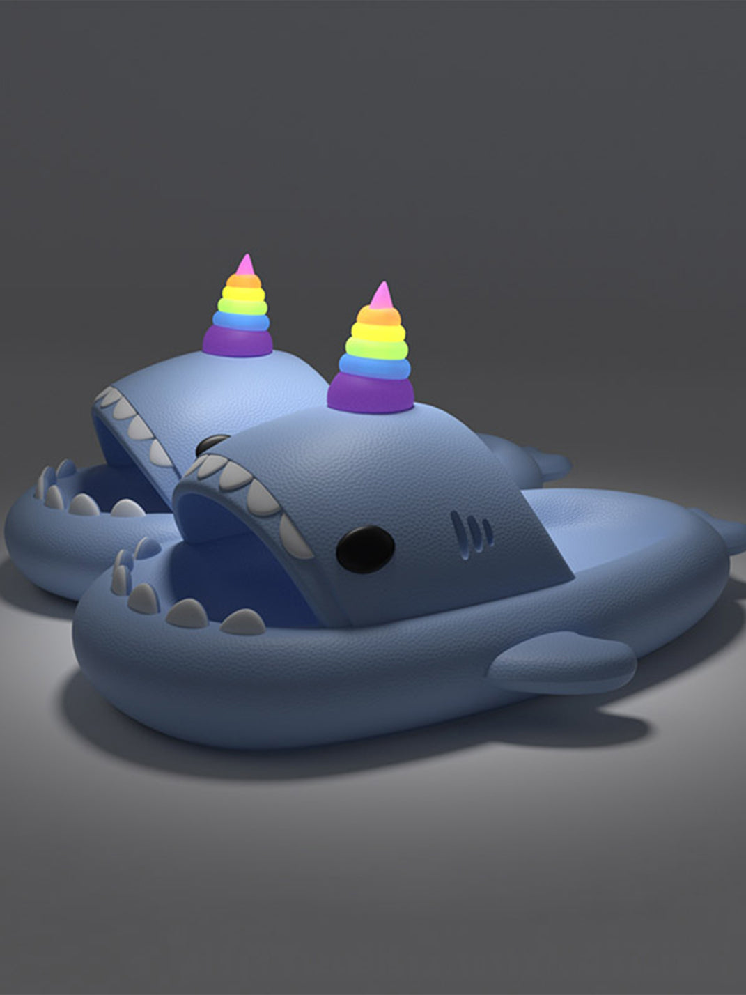 Chedoir | Glow-in-Dark Shark Unicorn Slide Slippers - PSYLOS 1, Chedoir | Glow-in-Dark Shark Unicorn Slide Slippers, Slippers, Chedoir, PSYLOS 1