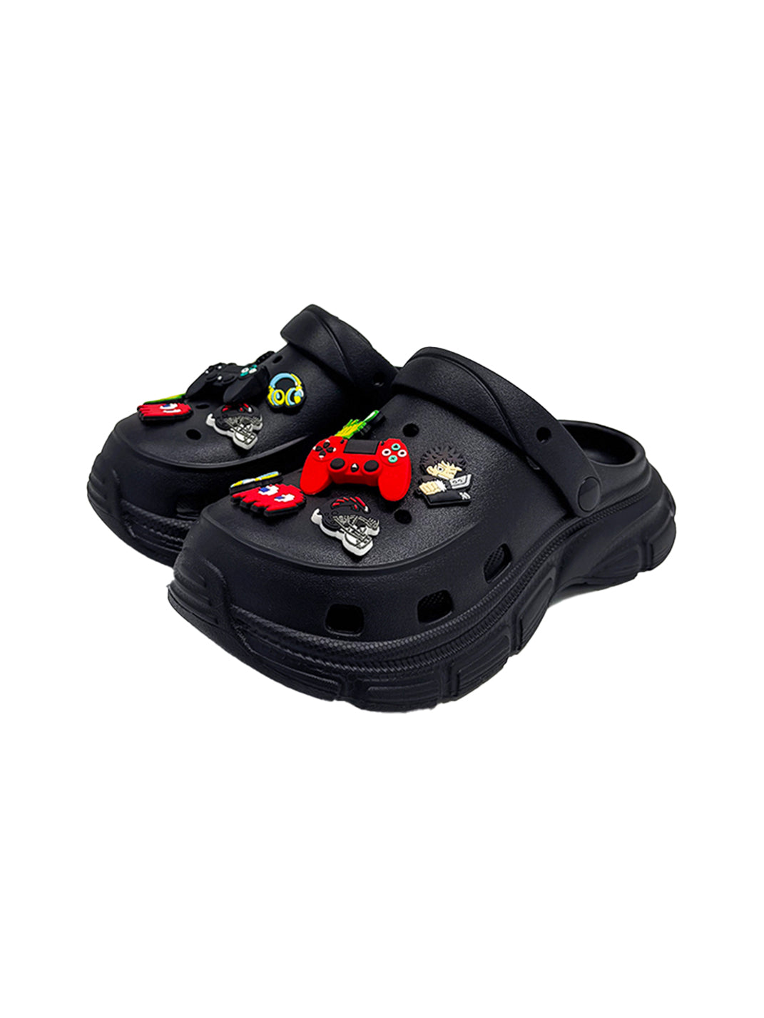 UNFAIR | Gamer EVA Covered-Toe Couple Clogs - PSYLOS 1, UNFAIR | Gamer EVA Covered-Toe Couple Clogs, Sandals, UNFAIR, PSYLOS 1