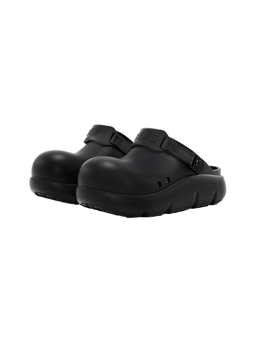 BEYS | Chunky Sole Summer Clog Sandals with Cut-Out Design-Black - PSYLOS 1, BEYS | Chunky Sole Summer Clog Sandals with Cut-Out Design-Black, Sandals, BEYS, PSYLOS 1