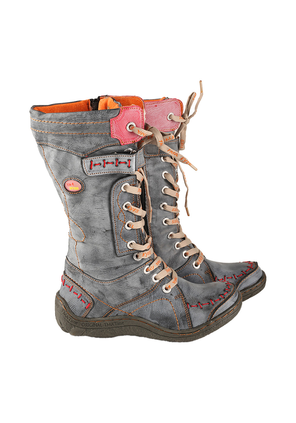 TMA EYES | Washed PU Y2K Style Snow Boots - PSYLOS 1, TMA EYES | Washed PU Y2K Style Snow Boots, Boots, TMA EYES, PSYLOS 1