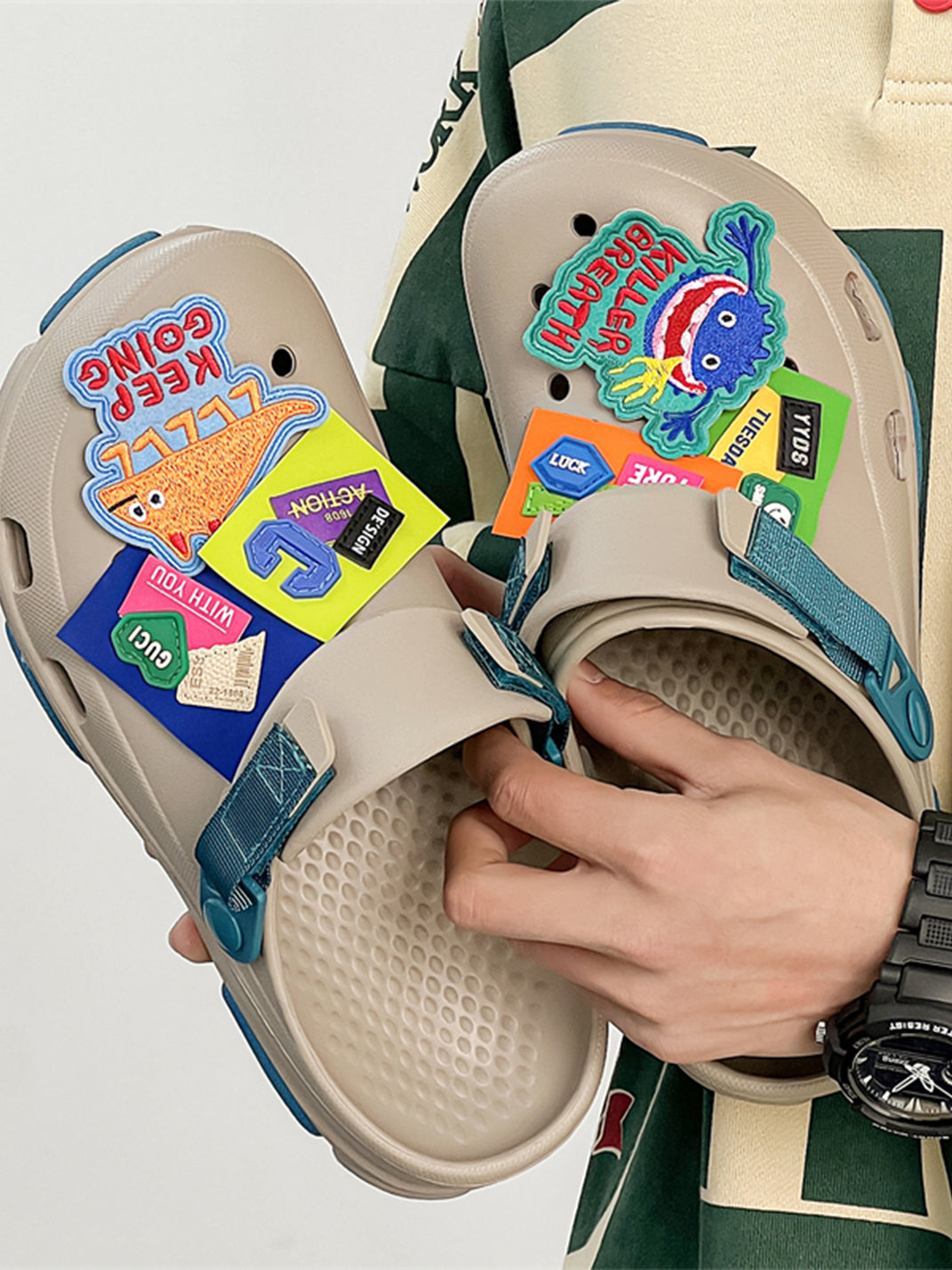 UNFAIR | Chunky Covered-Toe Beach EVA Clogs - PSYLOS 1, UNFAIR | Chunky Covered-Toe Beach EVA Clogs, Sandals, UNFAIR, PSYLOS 1