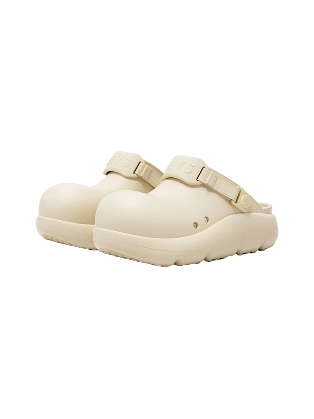 BEYS | Chunky Sole Summer Clog Sandals with Cut-Out Design-Beige - PSYLOS 1, BEYS | Chunky Sole Summer Clog Sandals with Cut-Out Design-Beige, Sandals, BEYS, PSYLOS 1