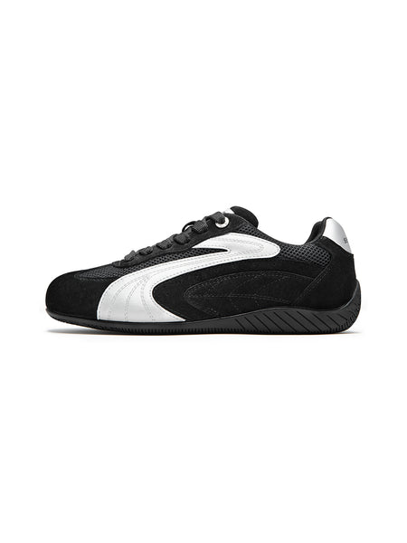 SENGUOGUO | "Apex" Retro Motor Sports Racing Trainer-Black - PSYLOS 1, SENGUOGUO | "Apex" Retro Motor Sports Racing Trainer-Black, Retro Trainers, SENGUOGUO, PSYLOS 1