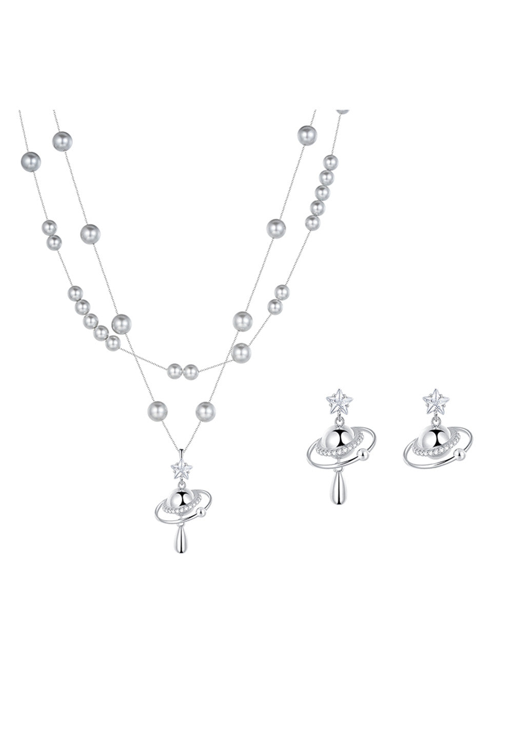 SUN HUNTER丨Planet Pearl Necklace - PSYLOS 1, SUN HUNTER丨Planet Pearl Necklace, Accessories, SUN HUNTER, PSYLOS 1