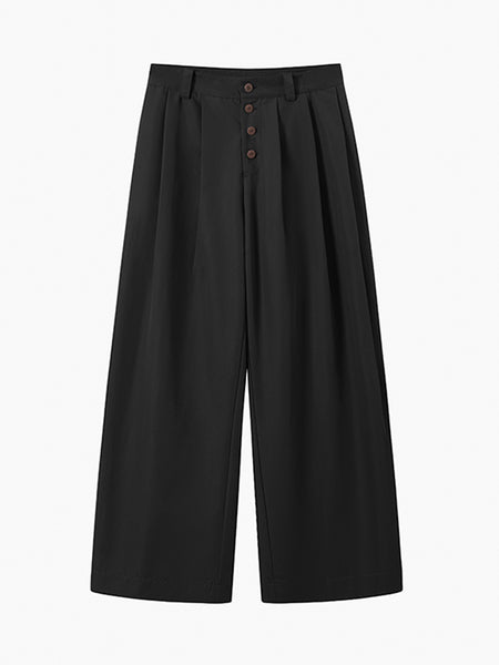 KREATE | Retro Cleanfit Loose Fit Pleated Pants - PSYLOS 1, KREATE | Retro Cleanfit Loose Fit Pleated Pants, Bottoms, KREATE, PSYLOS 1