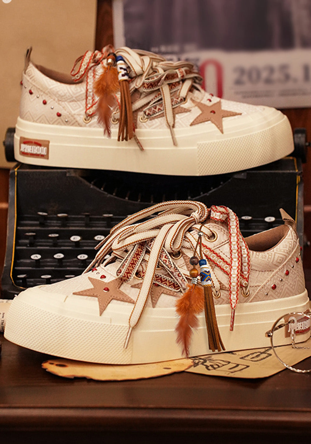 KAALIXTO丨Star Canvas Shoes-DETECTIVE CHINATOWN 1900 collaboration edition - PSYLOS 1, KAALIXTO丨Star Canvas Shoes-DETECTIVE CHINATOWN 1900 collaboration edition, Skate Shoes, KAALIXTO•JAPAN, PSYLOS 1