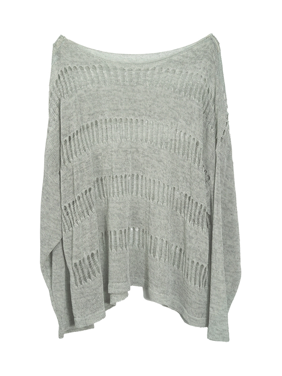 CestNous｜Women's Hollow Out Knit Long Sleeve Top - PSYLOS 1, CestNous｜Women's Hollow Out Knit Long Sleeve Top, Sweater, CestNous, PSYLOS 1