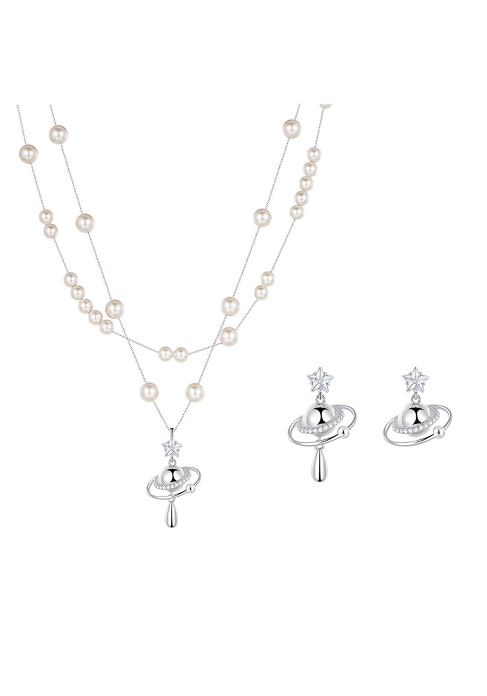 SUN HUNTER丨Planet Pearl Necklace - PSYLOS 1, SUN HUNTER丨Planet Pearl Necklace, Accessories, SUN HUNTER, PSYLOS 1