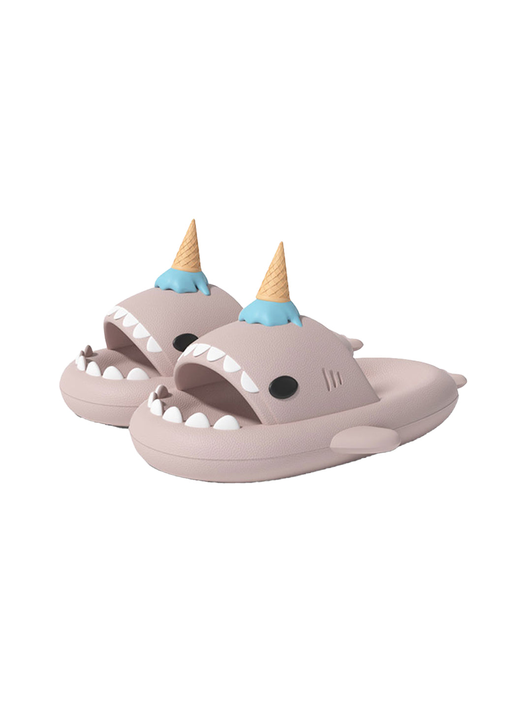 Chikoku | Ice Cream Shark Platform Comfortable Slippers - PSYLOS 1, Chikoku | Ice Cream Shark Platform Comfortable Slippers, Slippers, Chikoku, PSYLOS 1