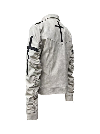 DETW | Cross-Shaped Button Jacket