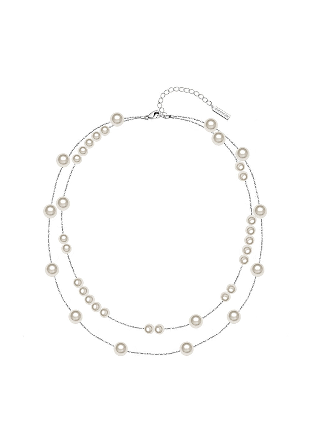 SUN HUNTER丨Broken Pearl Necklace & Mismatch Pearl Ear Set - PSYLOS 1, SUN HUNTER丨Broken Pearl Necklace & Mismatch Pearl Ear Set, Accessories, SUN HUNTER, PSYLOS 1