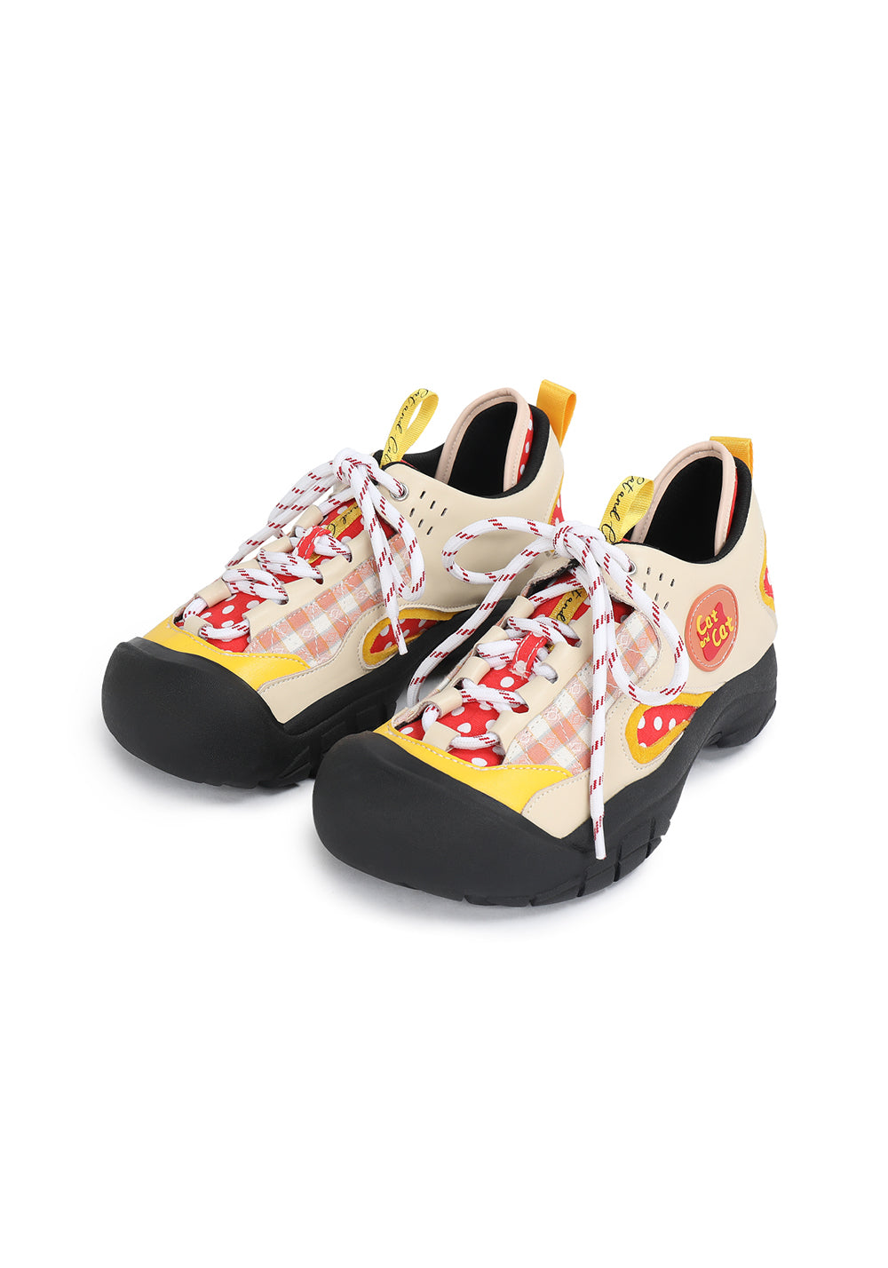 Cat and cat | Chunky Round Toe Lace-Up Sneakers - PSYLOS 1, Cat and cat | Chunky Round Toe Lace-Up Sneakers, Athleisure shoes, Cat and cat, PSYLOS 1