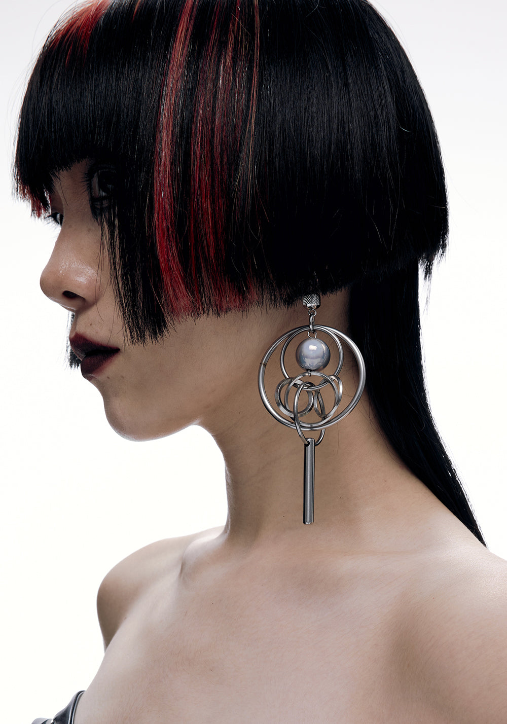 ILLuSoRy丨Steampunk Titanium Earrings - PSYLOS 1, ILLuSoRy丨Steampunk Titanium Earrings, Accessories, ILLuSoRy, PSYLOS 1