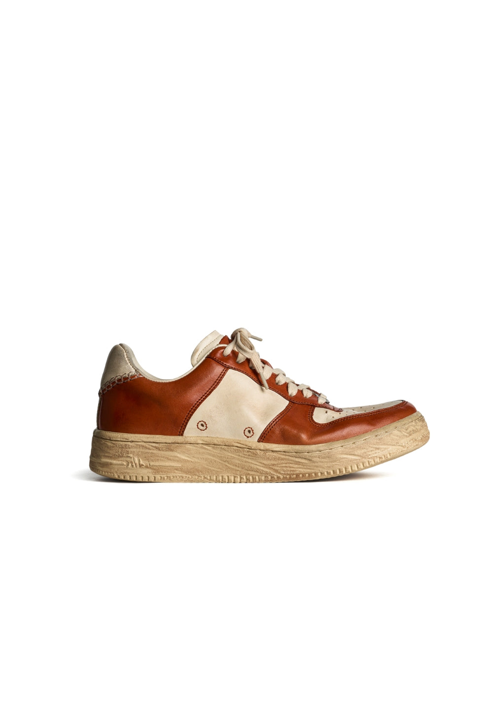 PIPG丨Men's Distressed Horsehide Skate Shoes(Orange) - PSYLOS 1, PIPG丨Men's Distressed Horsehide Skate Shoes(Orange), Skate Shoes, PIPG, PSYLOS 1
