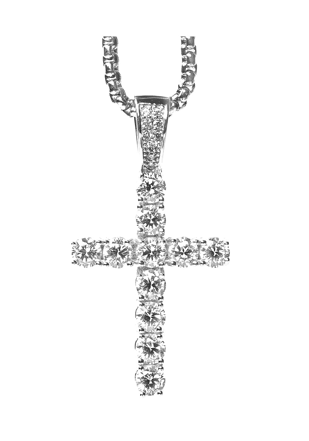 LUXTA丨Iced Out Diamond Cross Pendant - PSYLOS 1, LUXTA丨Iced Out Diamond Cross Pendant, Accessories, LUXTA, PSYLOS 1