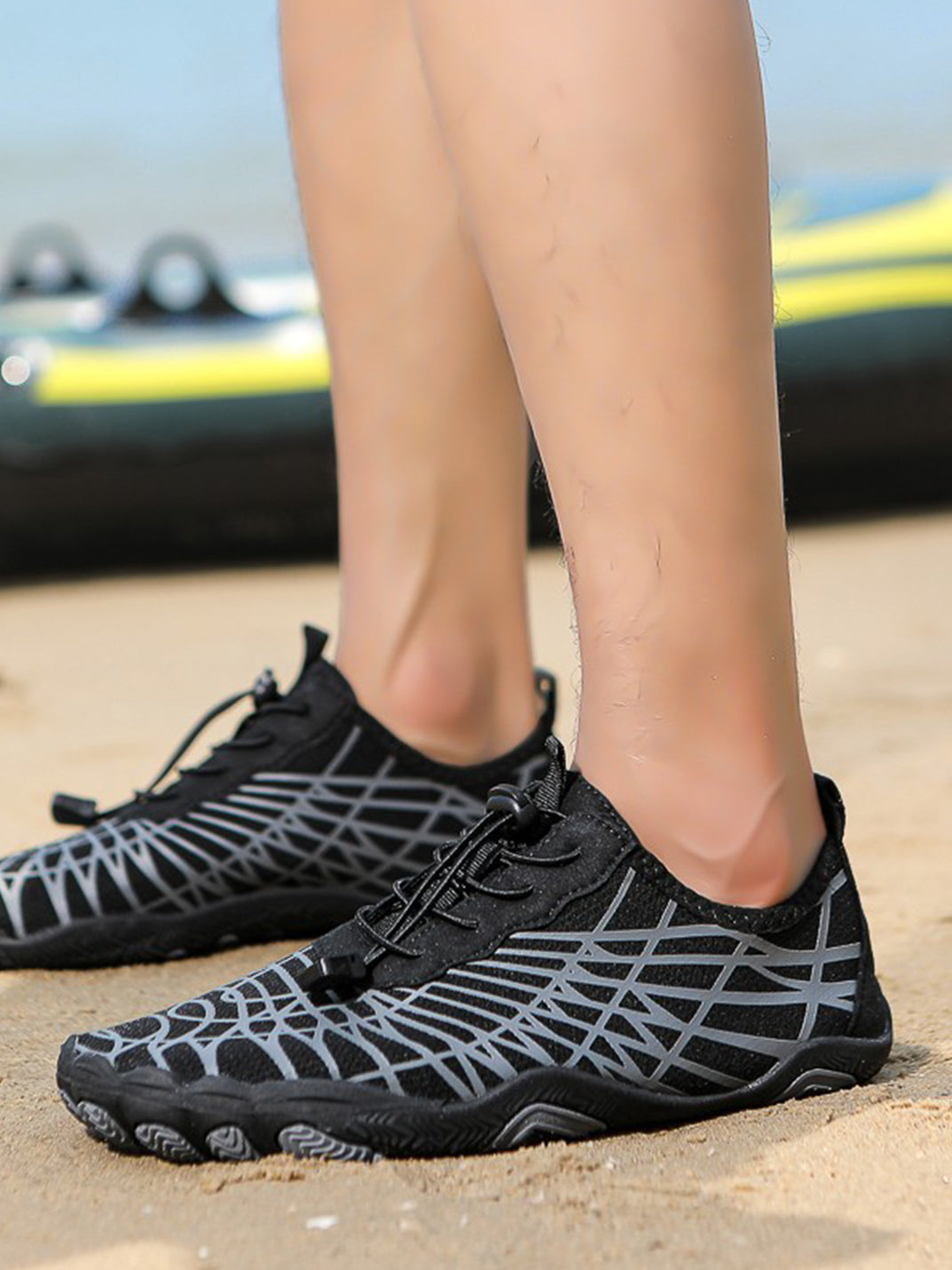 ONHUO | "Spiderweb" Bare Foot Quick Lace Finger Shoes - PSYLOS 1, ONHUO | "Spiderweb" Bare Foot Quick Lace Finger Shoes, Unisex Shoes, ONHUO, PSYLOS 1