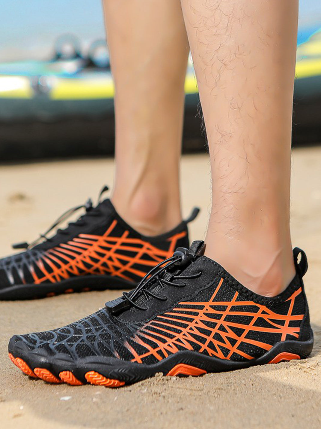 ONHUO | "Spiderweb" Bare Foot Quick Lace Finger Shoes - PSYLOS 1, ONHUO | "Spiderweb" Bare Foot Quick Lace Finger Shoes, Unisex Shoes, ONHUO, PSYLOS 1