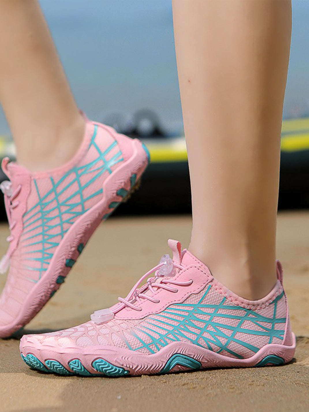 ONHUO | "Spiderweb" Bare Foot Quick Lace Finger Shoes - PSYLOS 1, ONHUO | "Spiderweb" Bare Foot Quick Lace Finger Shoes, Unisex Shoes, ONHUO, PSYLOS 1