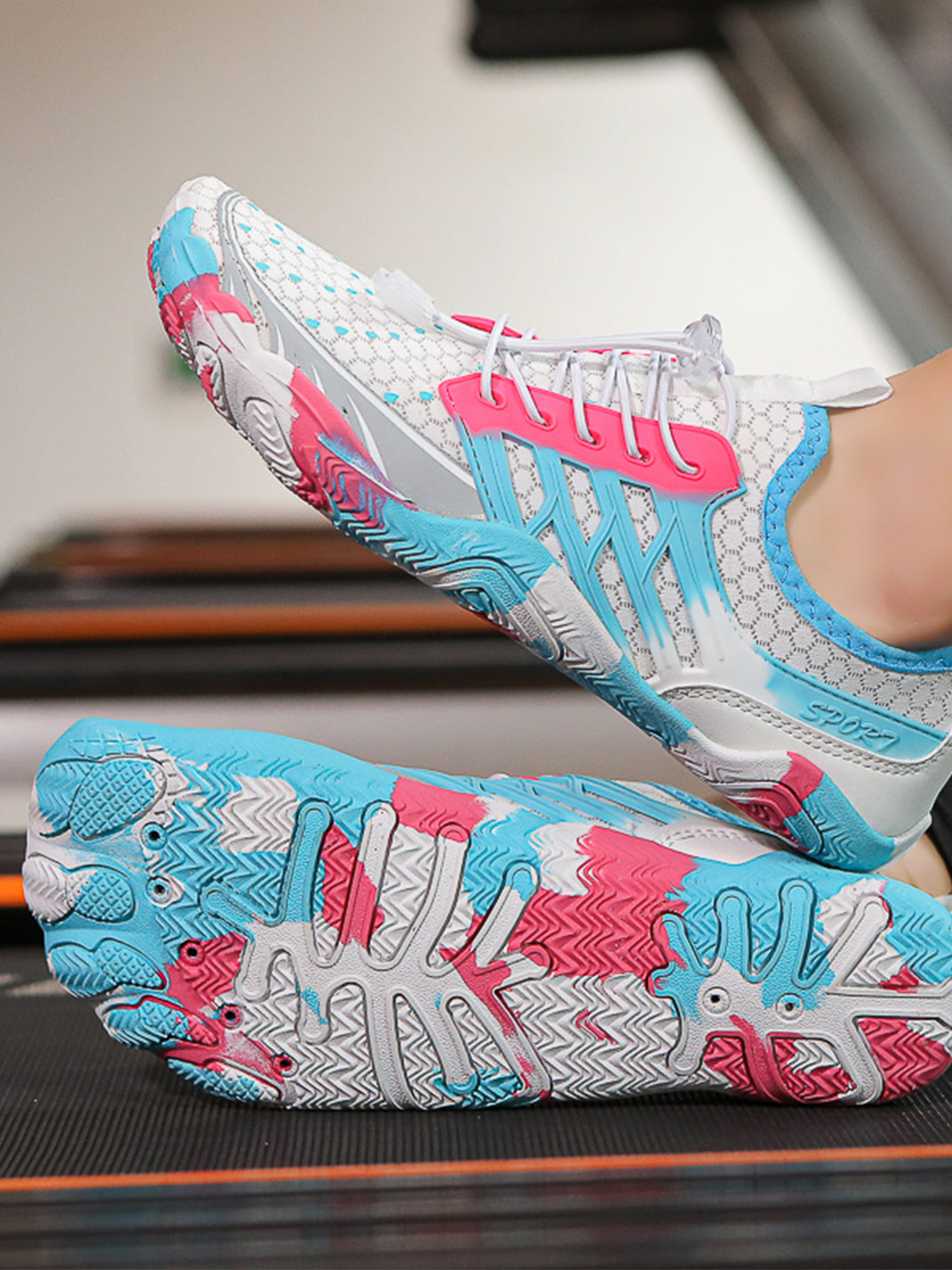 ONHUO | "Spotlight" Bare Foot Quick Lace Finger Shoes - PSYLOS 1, ONHUO | "Spotlight" Bare Foot Quick Lace Finger Shoes, Unisex Shoes, ONHUO, PSYLOS 1