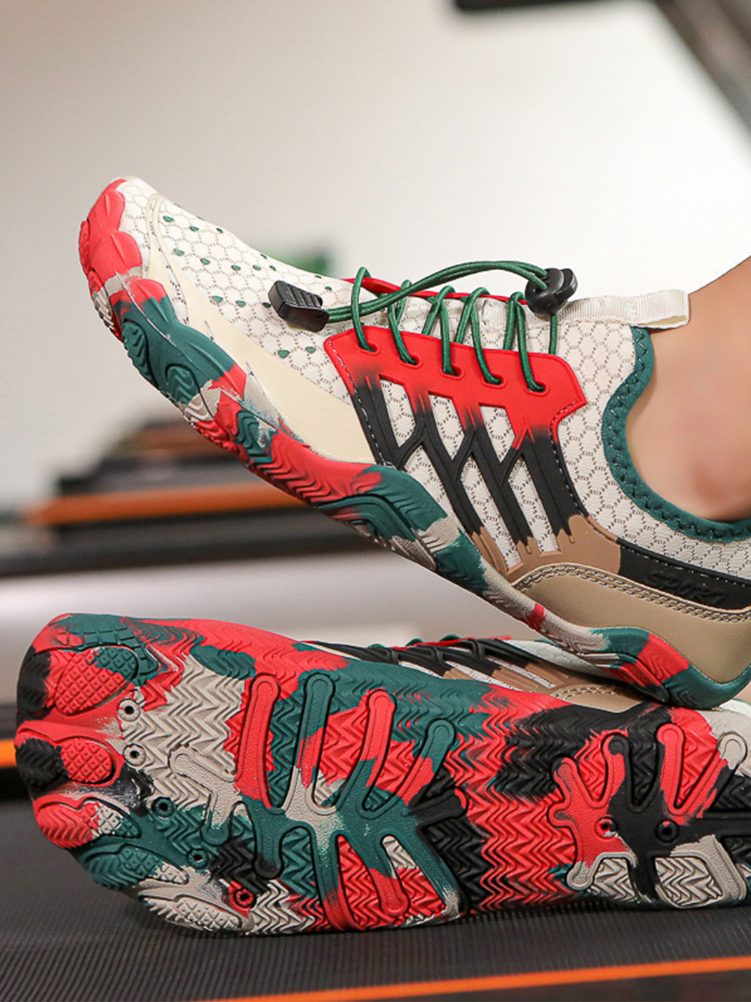 ONHUO | "Spotlight" Bare Foot Quick Lace Finger Shoes - PSYLOS 1, ONHUO | "Spotlight" Bare Foot Quick Lace Finger Shoes, Unisex Shoes, ONHUO, PSYLOS 1