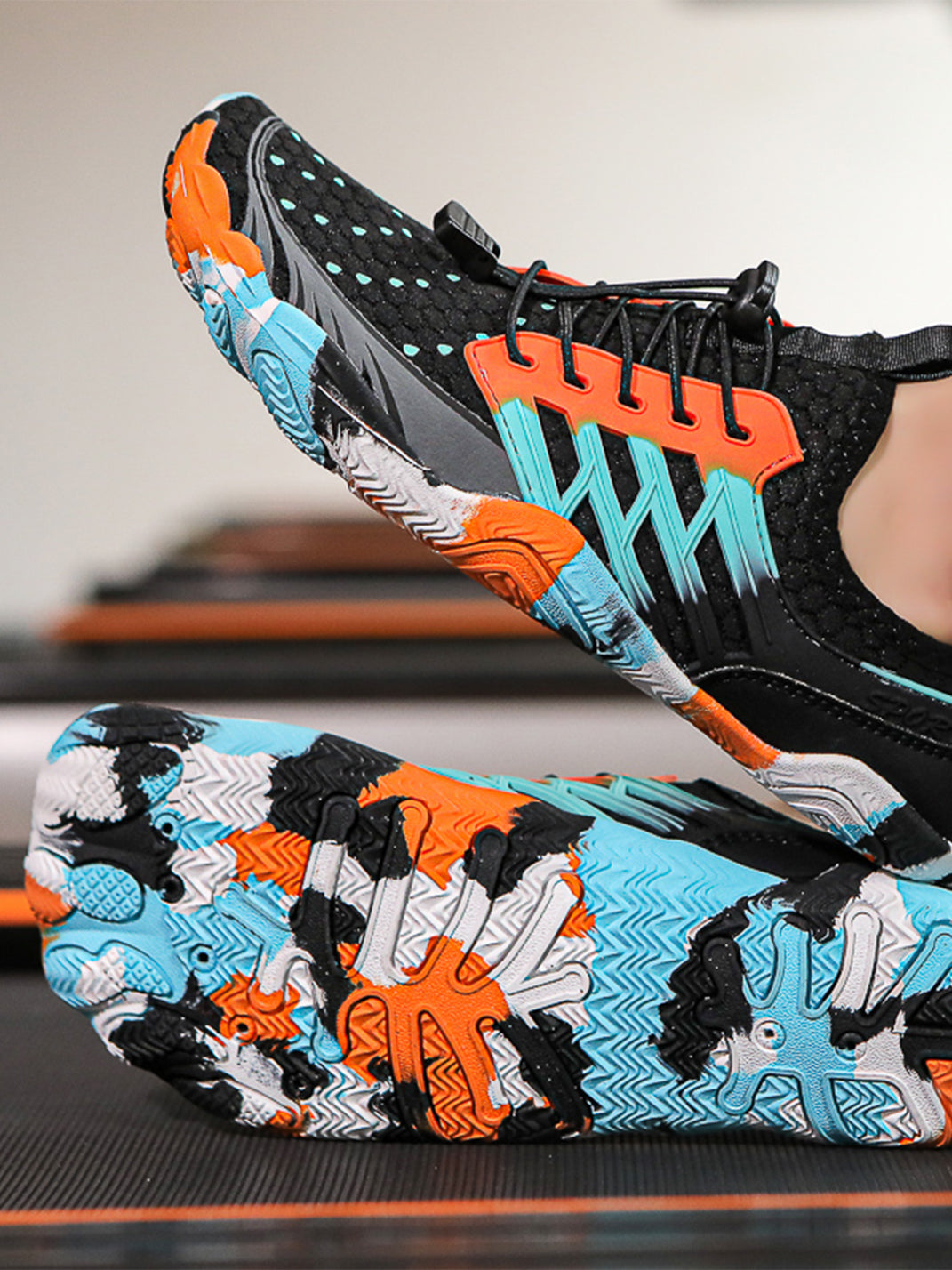 ONHUO | "Spotlight" Bare Foot Quick Lace Finger Shoes - PSYLOS 1, ONHUO | "Spotlight" Bare Foot Quick Lace Finger Shoes, Unisex Shoes, ONHUO, PSYLOS 1