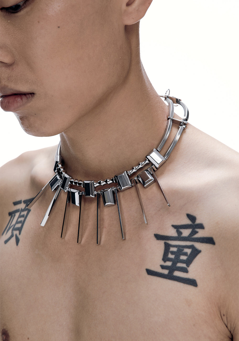 ILLuSoRy丨Aviator-style Titanium Collar Chain - PSYLOS 1, ILLuSoRy丨Aviator-style Titanium Collar Chain, Accessories, ILLuSoRy, PSYLOS 1