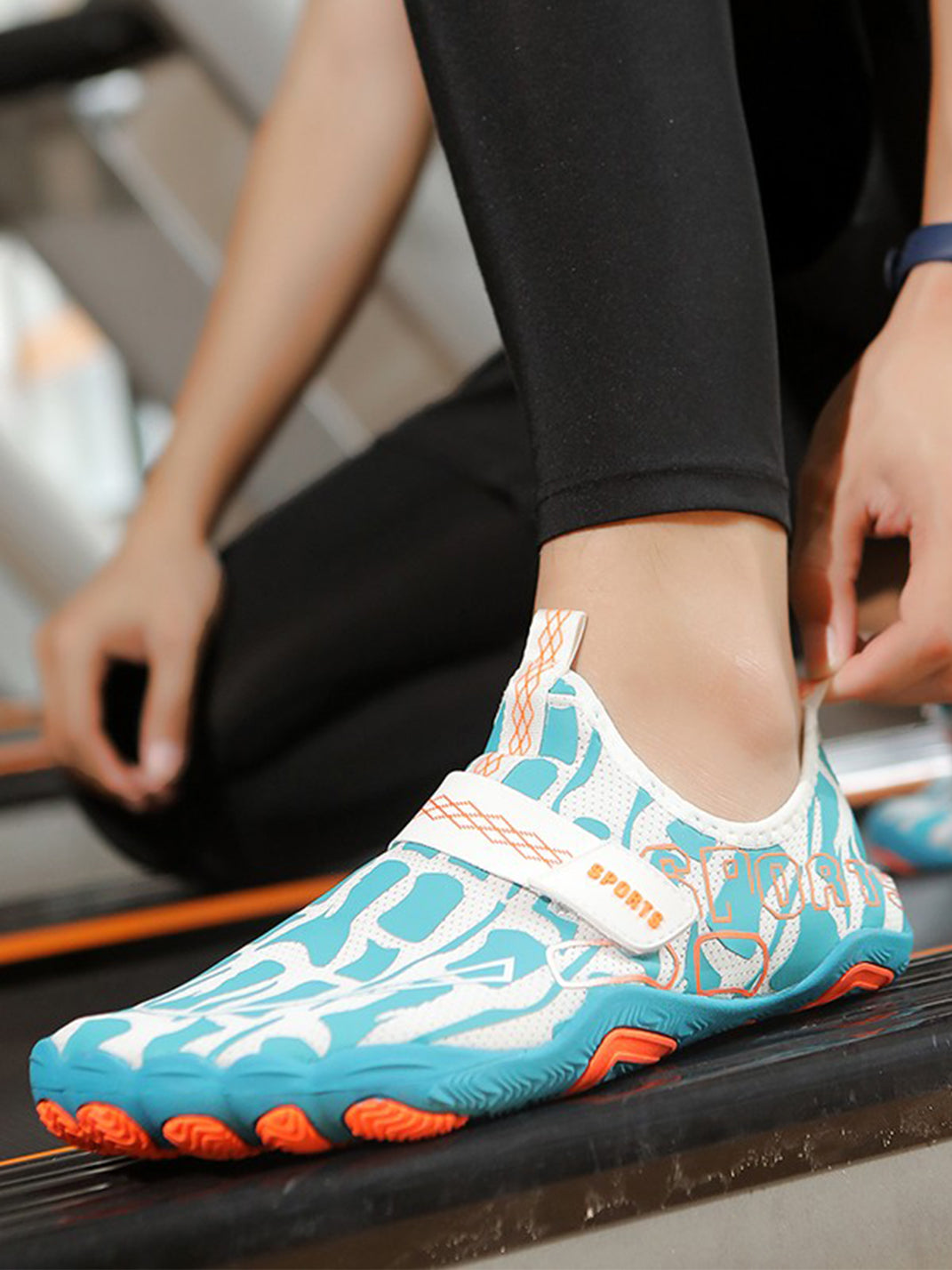 ONHUO | "Skeleton" Bare Foot Velcro Finger Shoes - PSYLOS 1, ONHUO | "Skeleton" Bare Foot Velcro Finger Shoes, Unisex Shoes, ONHUO, PSYLOS 1