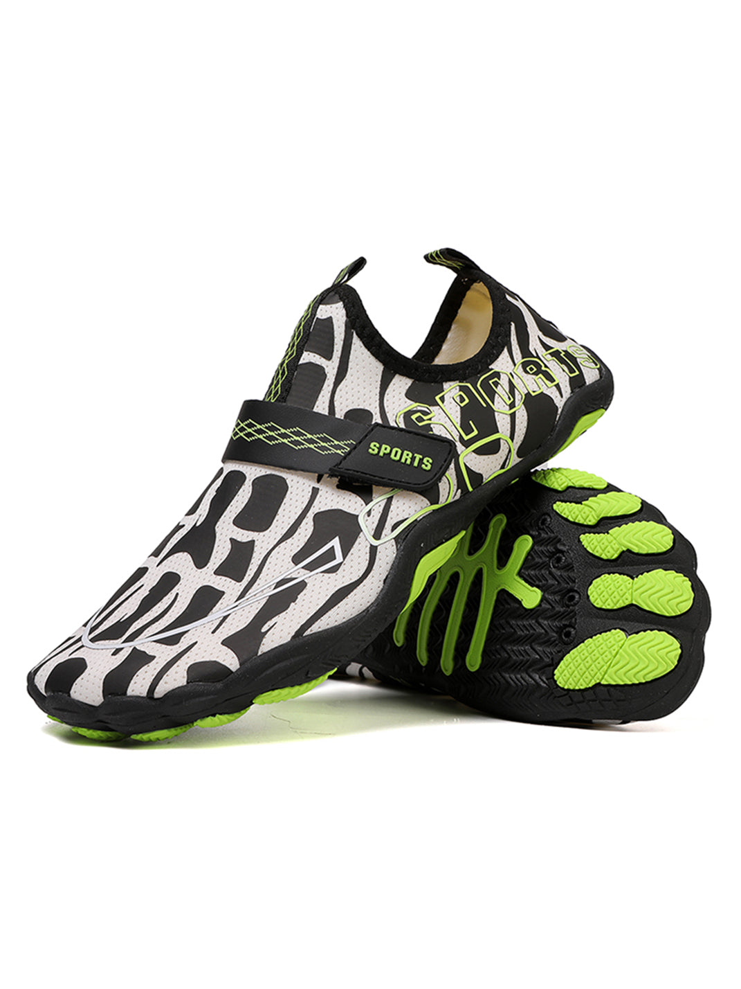 ONHUO | "Skeleton" Bare Foot Velcro Finger Shoes - PSYLOS 1, ONHUO | "Skeleton" Bare Foot Velcro Finger Shoes, Unisex Shoes, ONHUO, PSYLOS 1