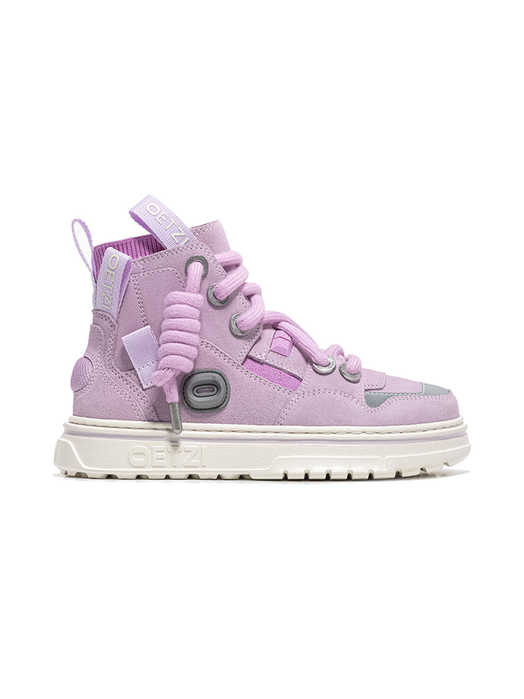 OETZI丨Ötzi Suede High-Top Platform Sneakers-Purple - PSYLOS 1, OETZI丨Ötzi Suede High-Top Platform Sneakers-Purple, Chunky Sneakers, OETZI, PSYLOS 1