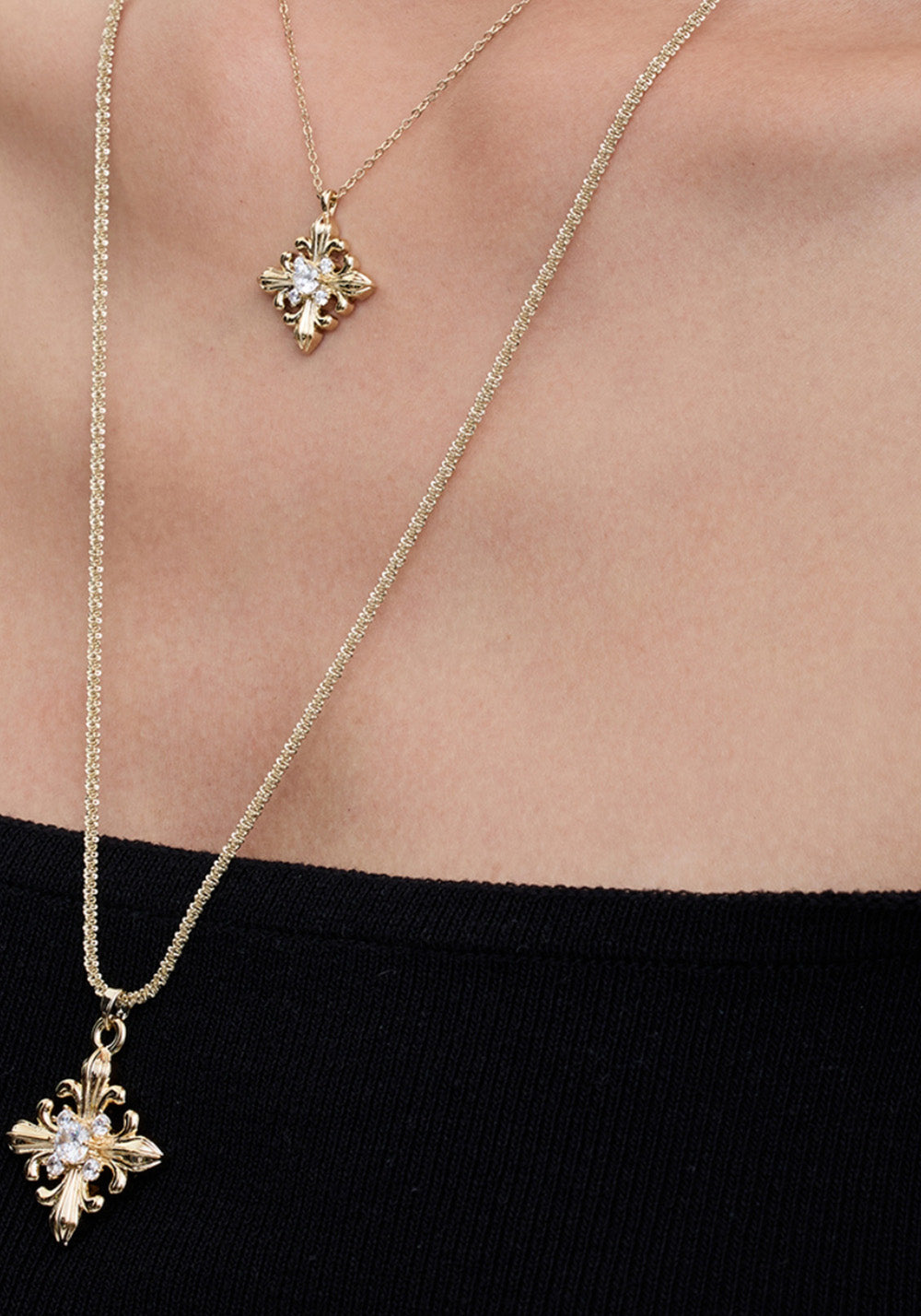 SUN HUNTER丨Long Iris Flower Necklace - PSYLOS 1, SUN HUNTER丨Long Iris Flower Necklace, Accessories, SUN HUNTER, PSYLOS 1