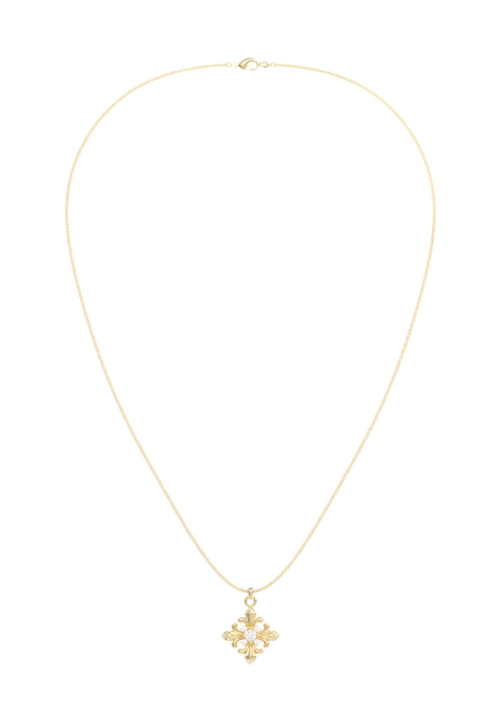 SUN HUNTER丨Long Iris Flower Necklace - PSYLOS 1, SUN HUNTER丨Long Iris Flower Necklace, Accessories, SUN HUNTER, PSYLOS 1