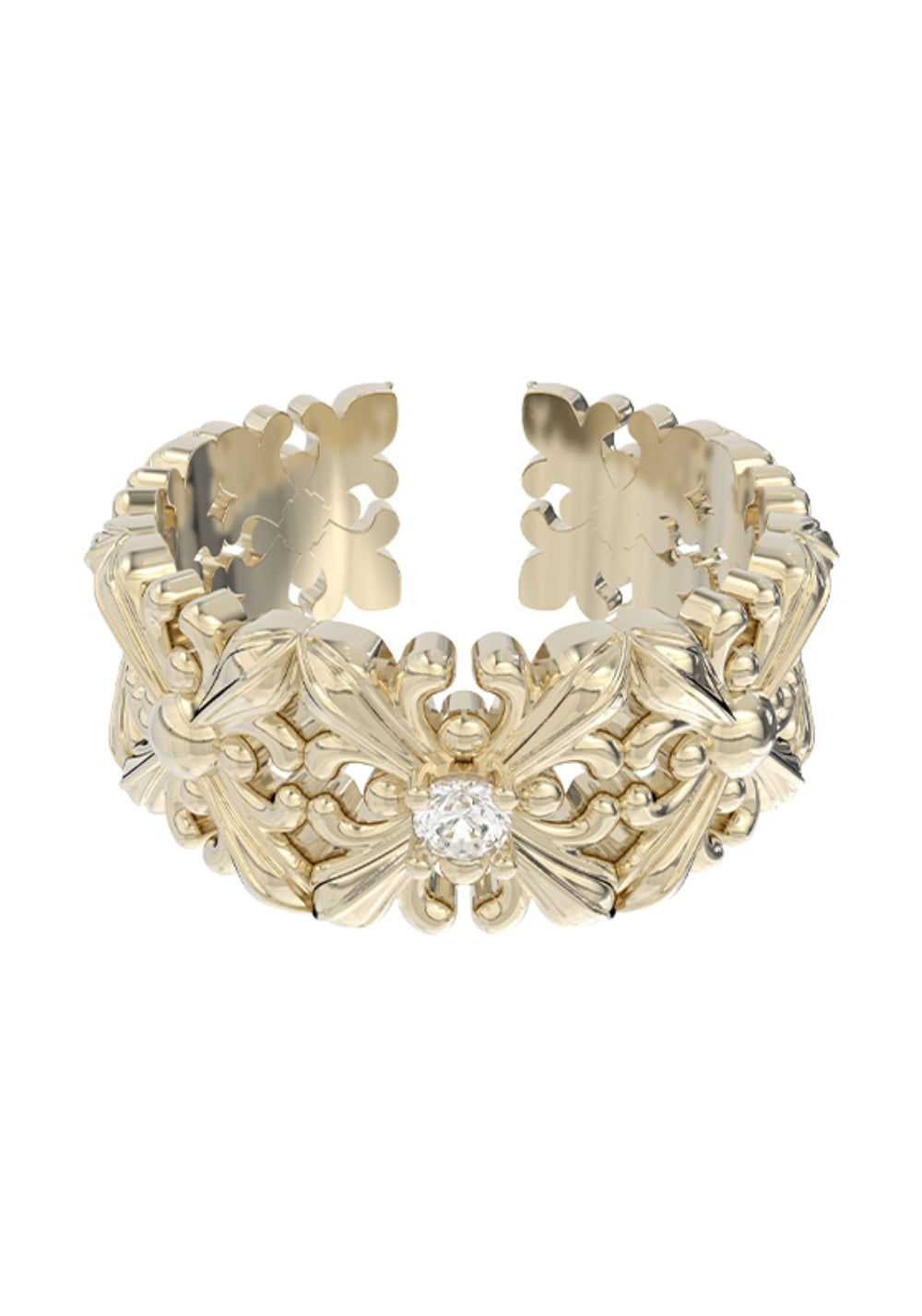 SUN HUNTER丨Full-Circle Iris Flower Ring - PSYLOS 1, SUN HUNTER丨Full-Circle Iris Flower Ring, Accessories, SUN HUNTER, PSYLOS 1