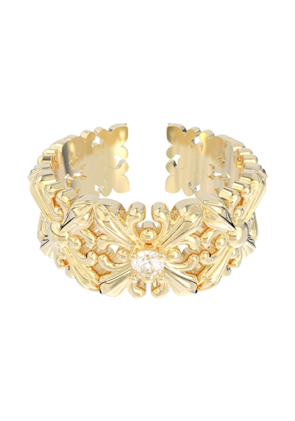 SUN HUNTER丨Full-Circle Iris Flower Ring - PSYLOS 1, SUN HUNTER丨Full-Circle Iris Flower Ring, Accessories, SUN HUNTER, PSYLOS 1