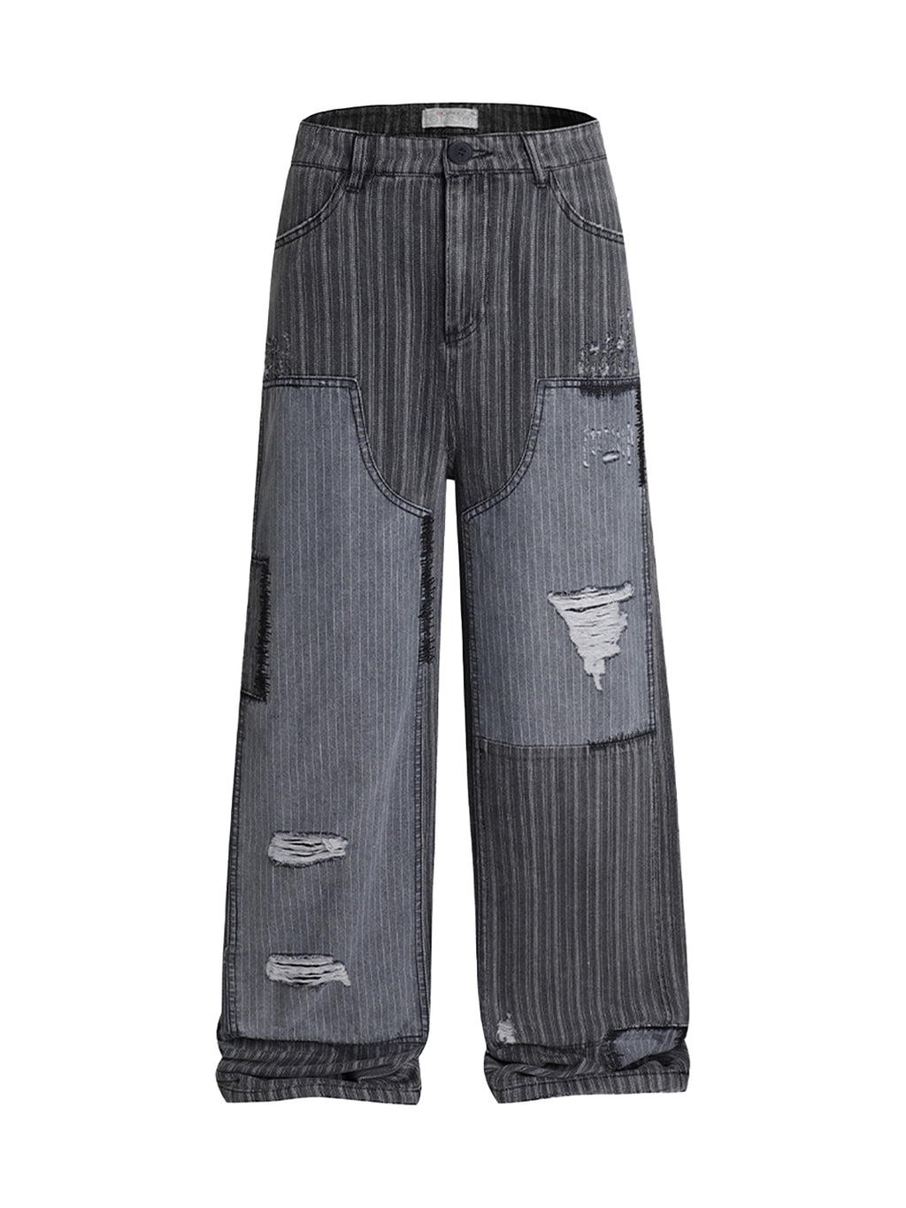 DND4DES | Vintage Patchwork Striped Boro Pants - PSYLOS 1, DND4DES | Vintage Patchwork Striped Boro Pants, Pants, DND4DES•JAPAN, PSYLOS 1