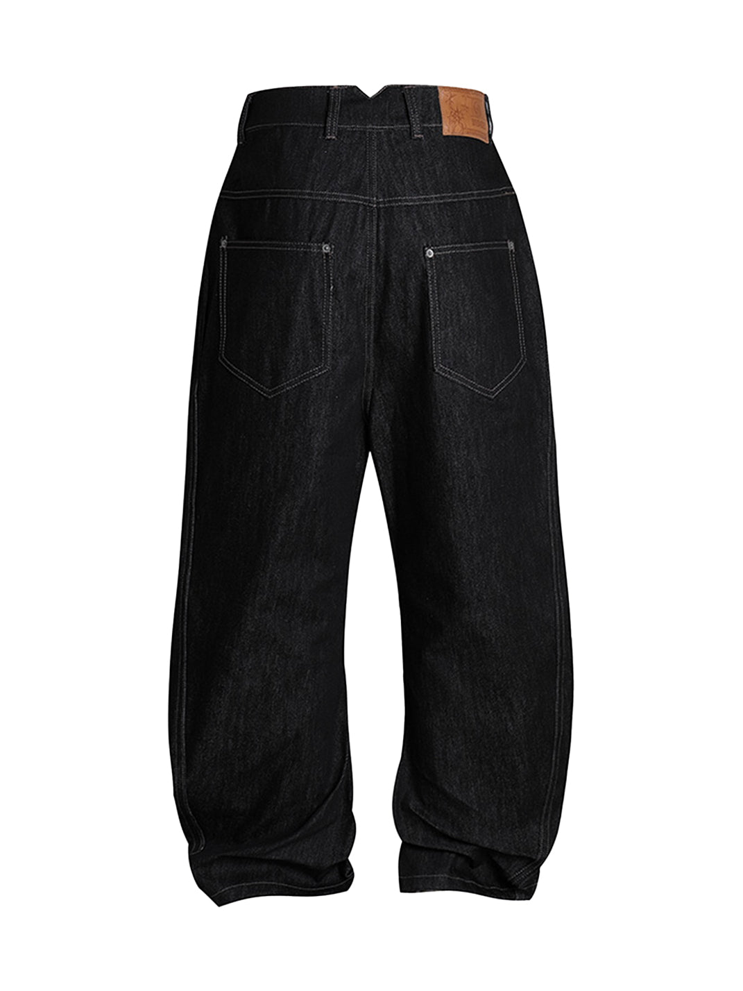 DND4DES | Curved Button Fly Baggy Raw Jeans - PSYLOS 1, DND4DES | Curved Button Fly Baggy Raw Jeans, Pants, DND4DES•JAPAN, PSYLOS 1