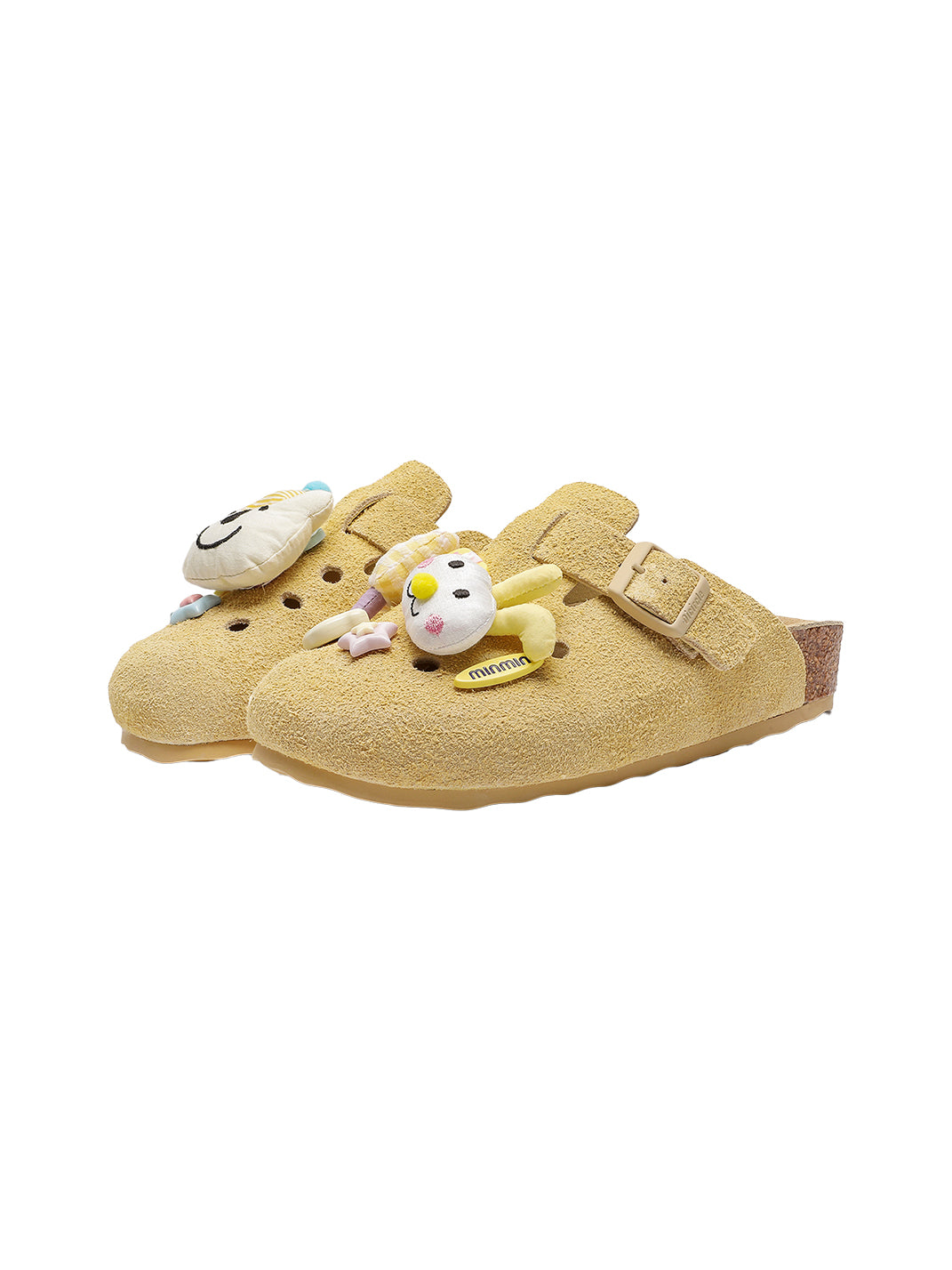 OICIRCLE | Cute Birken Clogs Japanese Style Mules-Yellow - PSYLOS 1, OICIRCLE | Cute Birken Clogs Japanese Style Mules-Yellow, Slippers, OICIRCLE, PSYLOS 1