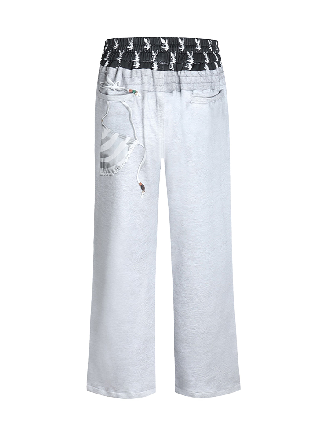 DND4DES | Bikini Print Double Waist Flare Pants - PSYLOS 1, DND4DES | Bikini Print Double Waist Flare Pants, Pants, DND4DES•JAPAN, PSYLOS 1