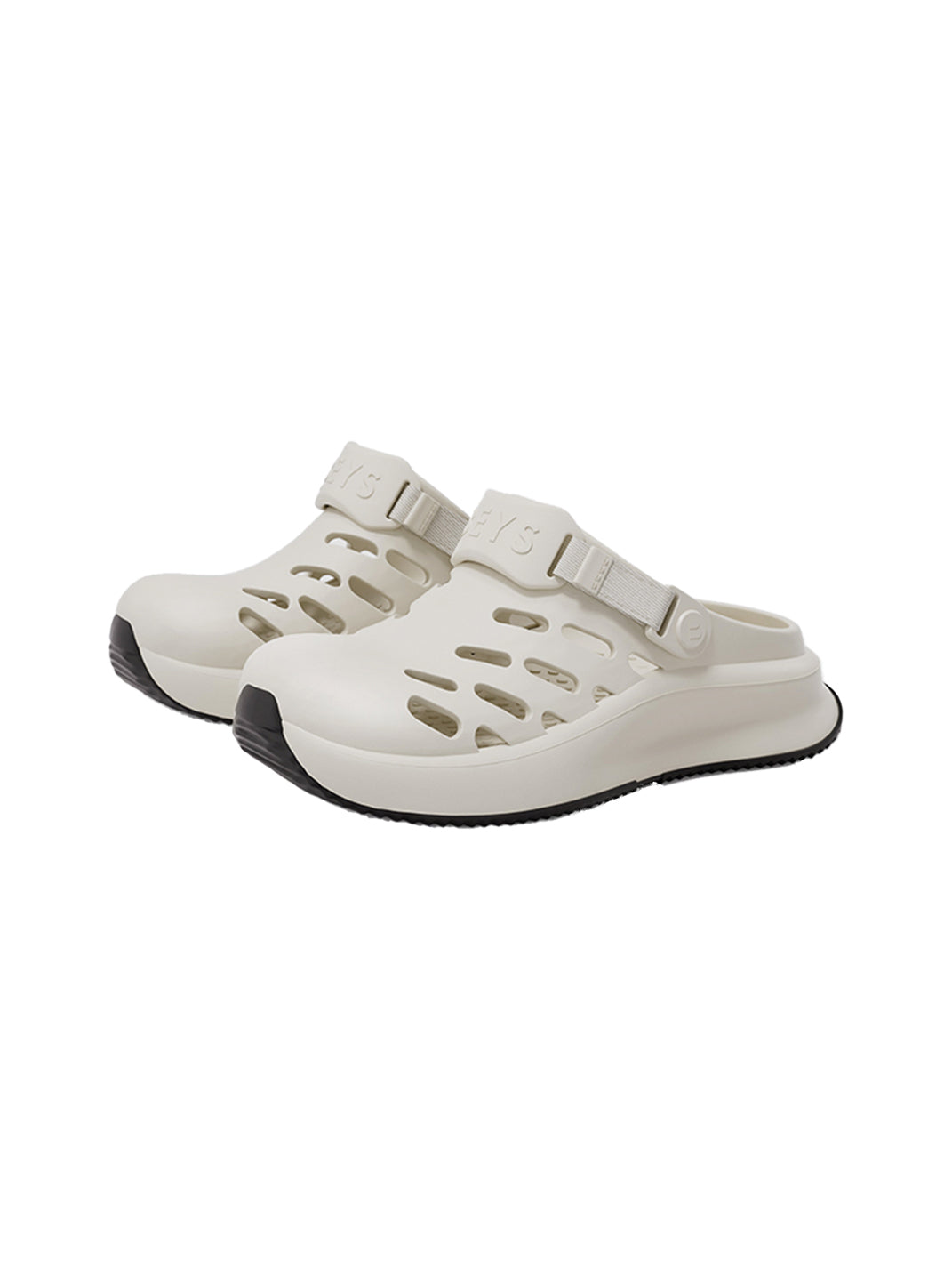 BEYS | Capsule Clog Mules Thick Sole Shoes-White - PSYLOS 1, BEYS | Capsule Clog Mules Thick Sole Shoes-White, Sandals, BEYS, PSYLOS 1