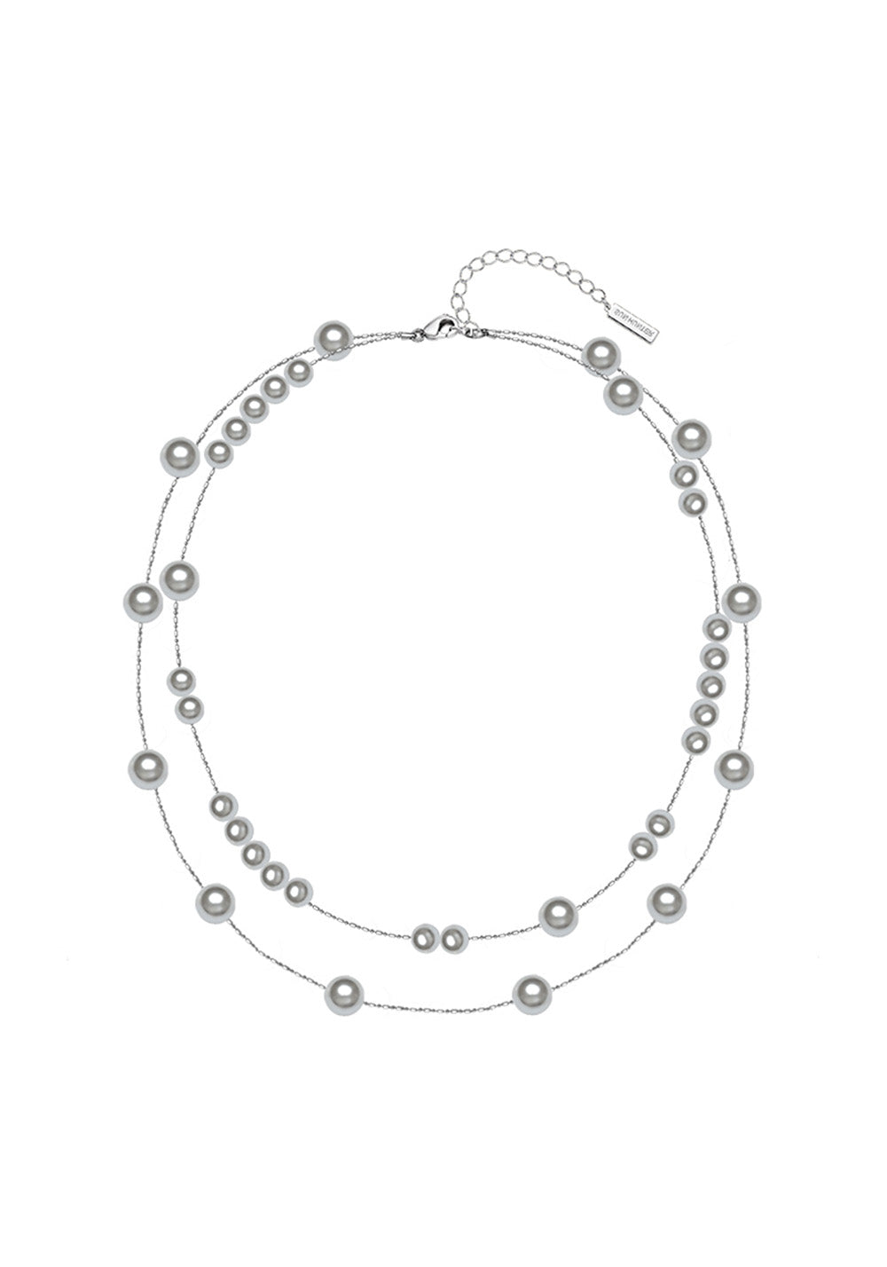 SUN HUNTER丨Broken Pearl Necklace & Mismatch Pearl Ear Set - PSYLOS 1, SUN HUNTER丨Broken Pearl Necklace & Mismatch Pearl Ear Set, Accessories, SUN HUNTER, PSYLOS 1