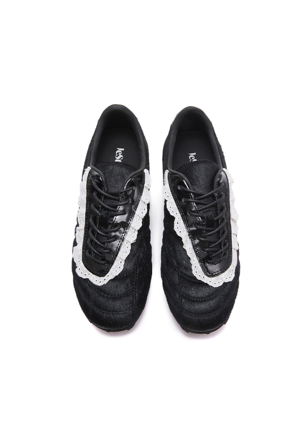 LeStream Lace-Up Ballet Flats Dark Horse Edition - Main Image