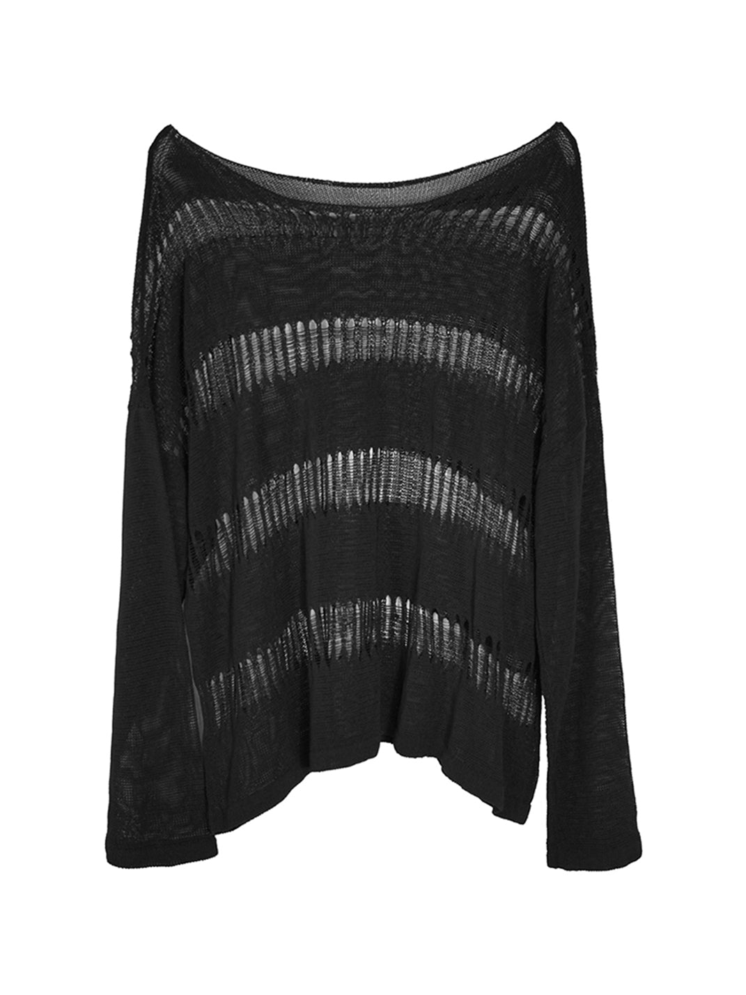 CestNous｜Women's Hollow Out Knit Long Sleeve Top - PSYLOS 1, CestNous｜Women's Hollow Out Knit Long Sleeve Top, Sweater, CestNous, PSYLOS 1