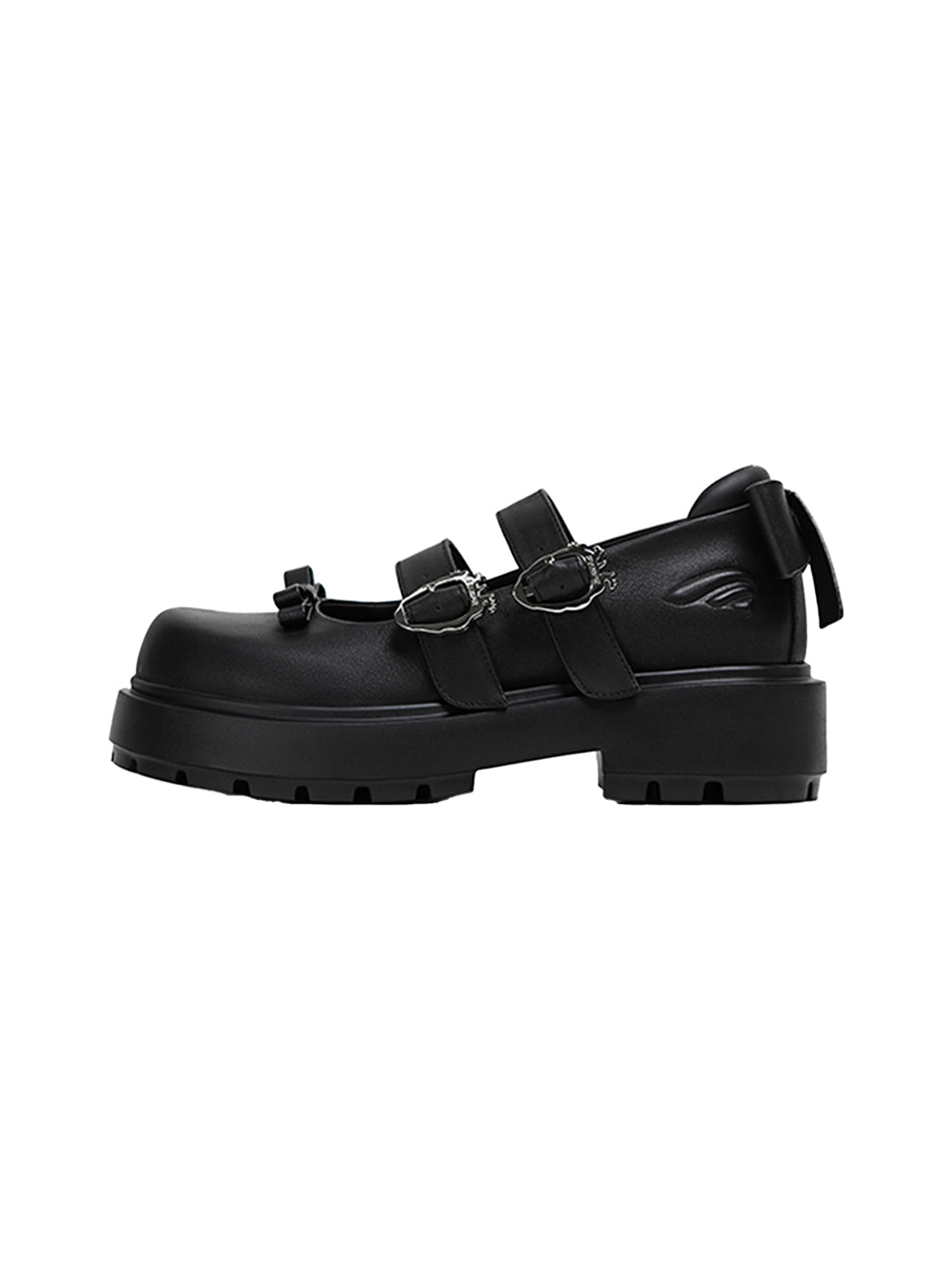 FYSPR丨Platform Mary Jane Shoes with Bow-Black - PSYLOS 1, FYSPR丨Platform Mary Jane Shoes with Bow-Black, Mary Jane shoes, FYSPR, PSYLOS 1