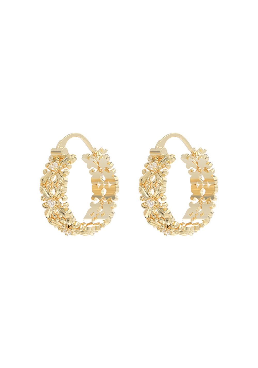 SUN HUNTER丨Iris Flower Ear Cuffs - PSYLOS 1, SUN HUNTER丨Iris Flower Ear Cuffs, Accessories, SUN HUNTER, PSYLOS 1