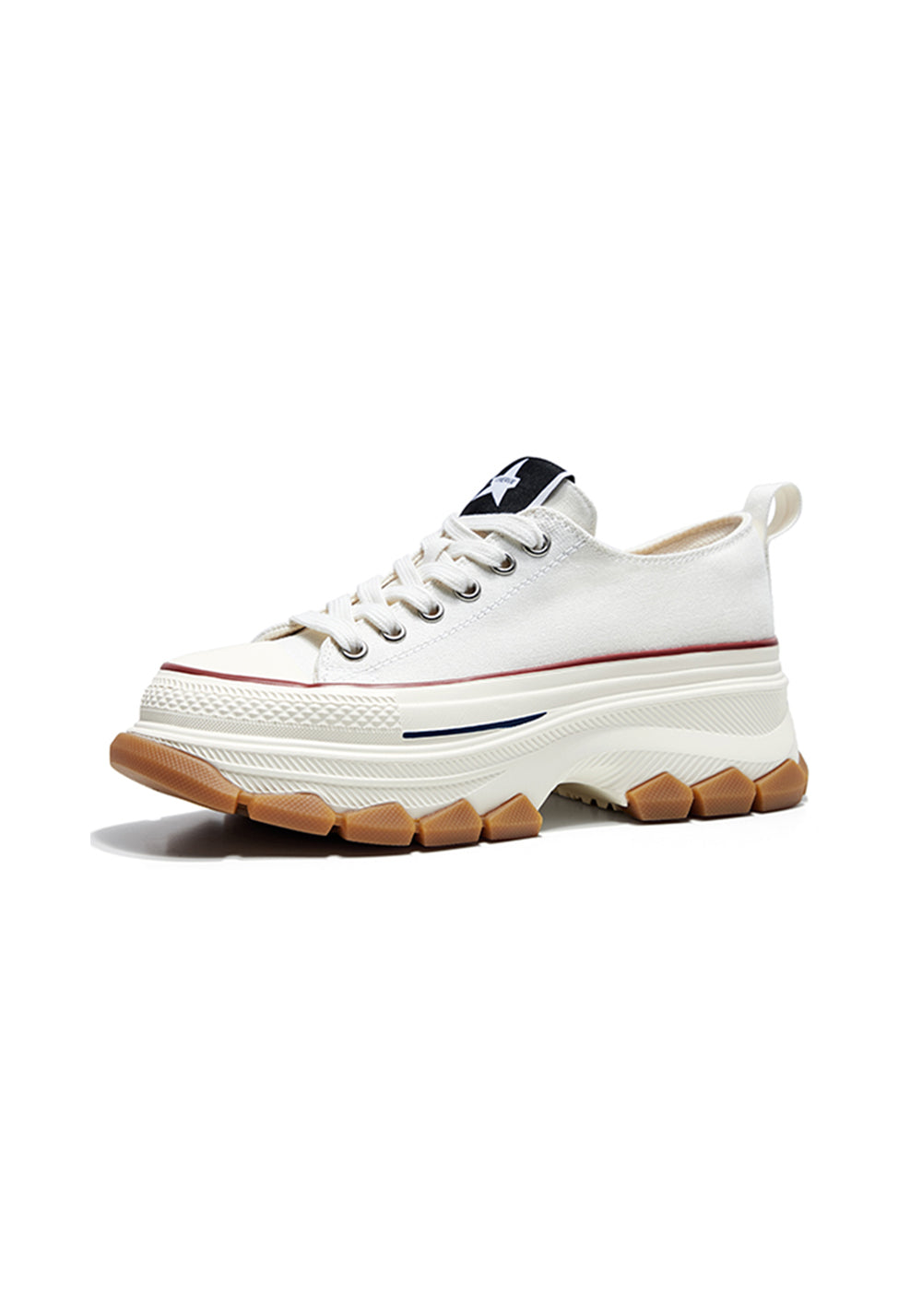 CHERYKALLY | Chunky White Canvas Sneakers  - PSYLOS 1, CHERYKALLY | Chunky White Canvas Sneakers , Chunky Sneakers, CHERYKALLY, PSYLOS 1