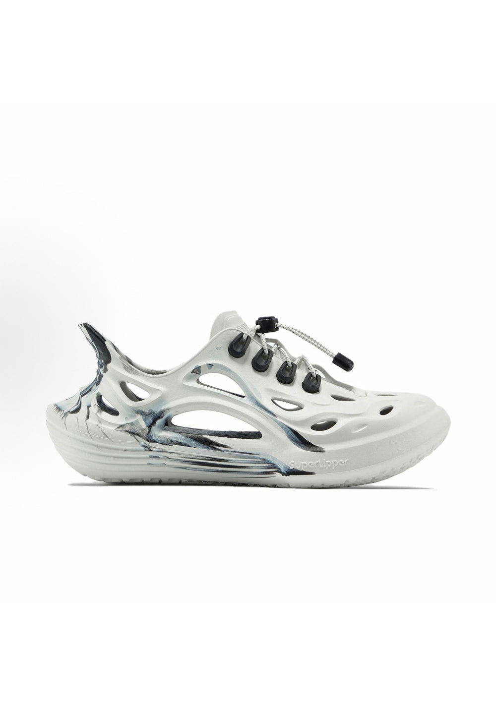 SUPERLIPPER丨Wave Foam Outdoor Sandals-White Ink Cloud - PSYLOS 1, SUPERLIPPER丨Wave Foam Outdoor Sandals-White Ink Cloud, Sandals, SUPERLIPPER, PSYLOS 1