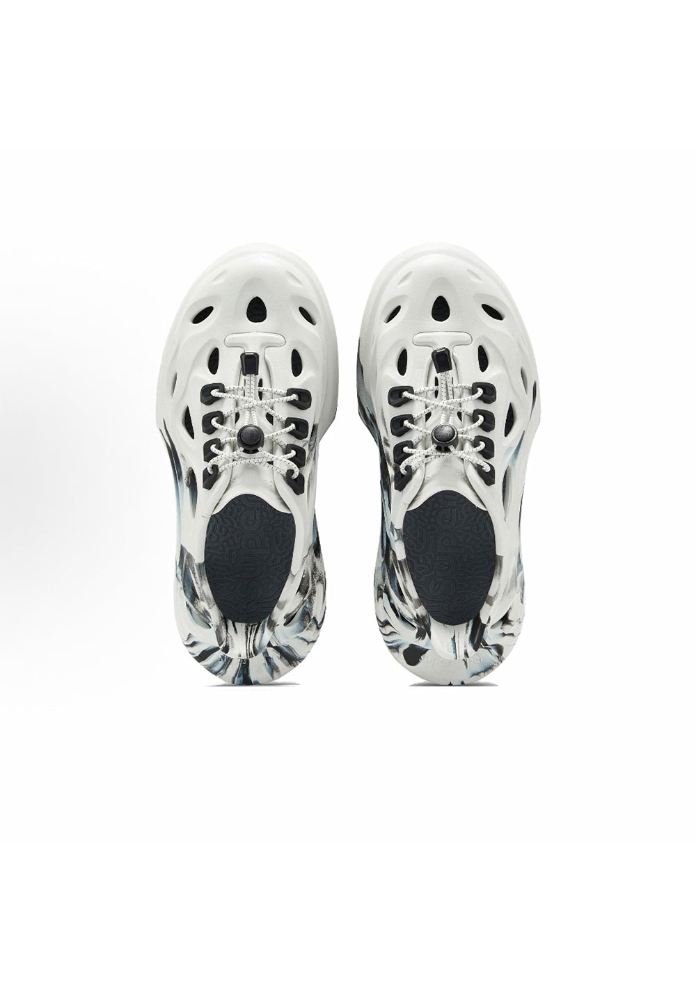 SUPERLIPPER丨Wave Foam Outdoor Sandals-White Ink Cloud - PSYLOS 1, SUPERLIPPER丨Wave Foam Outdoor Sandals-White Ink Cloud, Sandals, SUPERLIPPER, PSYLOS 1