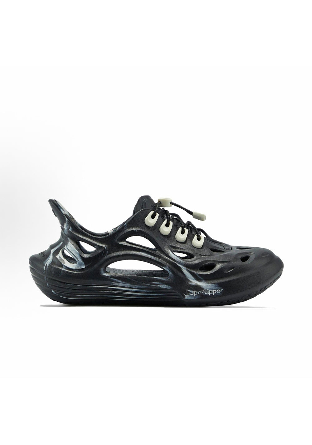 SUPERLIPPER丨Wave Foam Outdoor Sandals-Black Wave - PSYLOS 1, SUPERLIPPER丨Wave Foam Outdoor Sandals-Black Wave, Sandals, SUPERLIPPER, PSYLOS 1