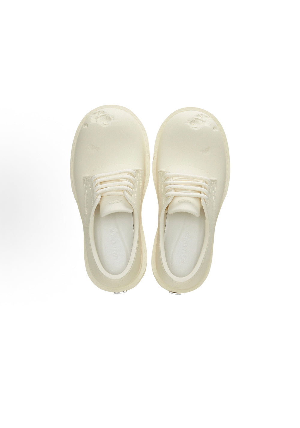 GLITTER FOCUS丨Cream Futuristic Derby Shoes - PSYLOS 1, GLITTER FOCUS丨Cream Futuristic Derby Shoes, Casual Sneakers, GLITTER FOCUS, PSYLOS 1